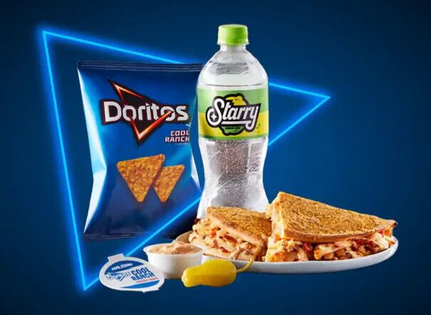 Chip-Themed Pizzeria Meals : Doritos Cool Ranch Meal Deal