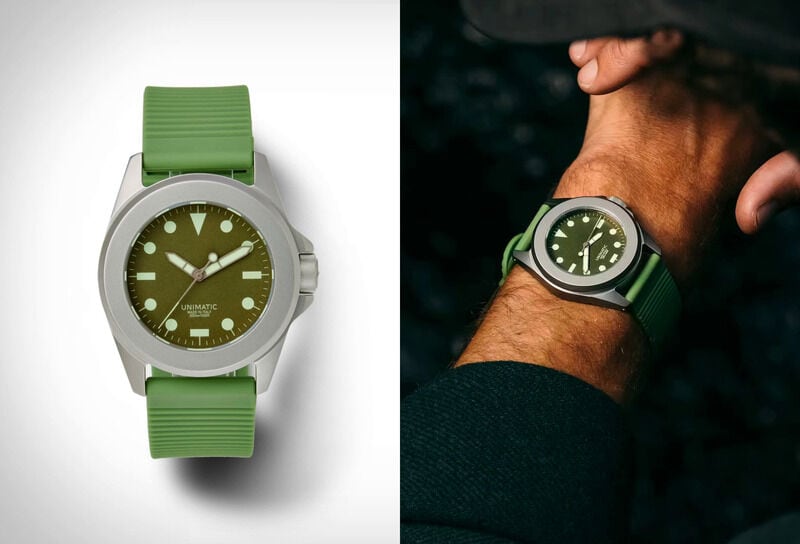 Collaboration Co-Branded Timepieces : Huckberry x Unimatic U4S-HG