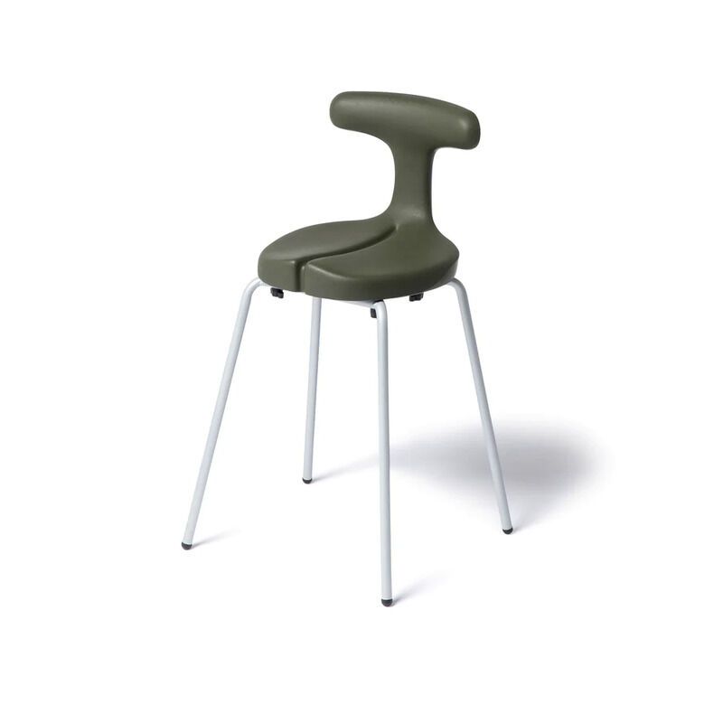 Posture-Correcting Olive Chairs