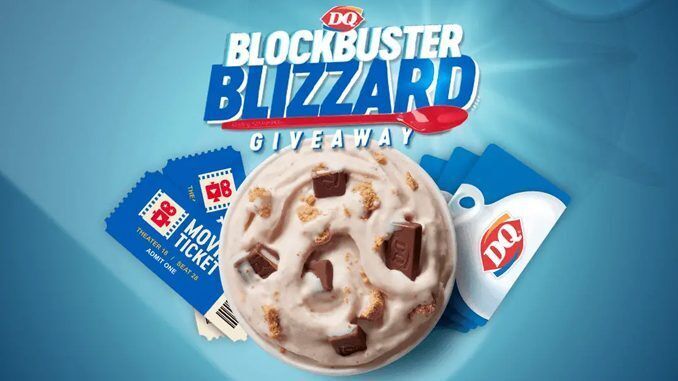 QSR Brand Movie Promotions : Blockbuster Blizzard Treat Giveaway