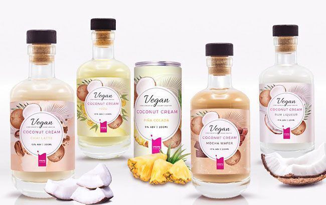 Vegan Coconut Cream Liqueurs