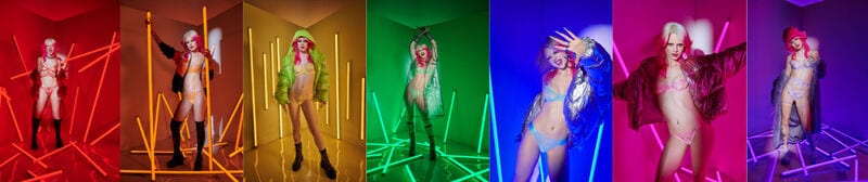 Colorful Pride Lingerie Campaigns