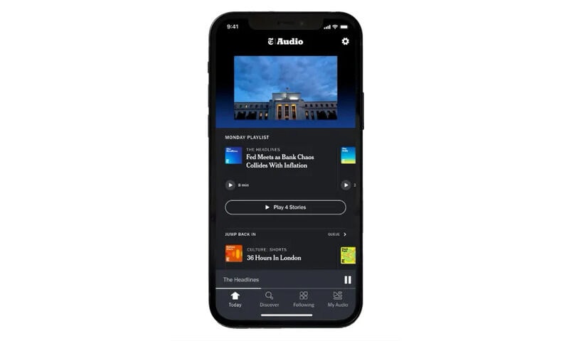 Publication Audio Journalism Apps