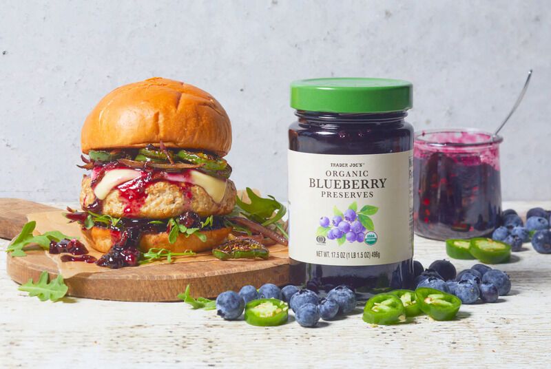 Organic Wild Blueberry Preserves