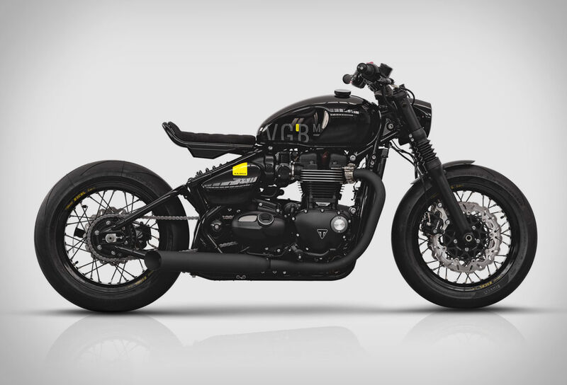 Custom Component Motorcycle Models : Vagabund RXV Triumph Bobber