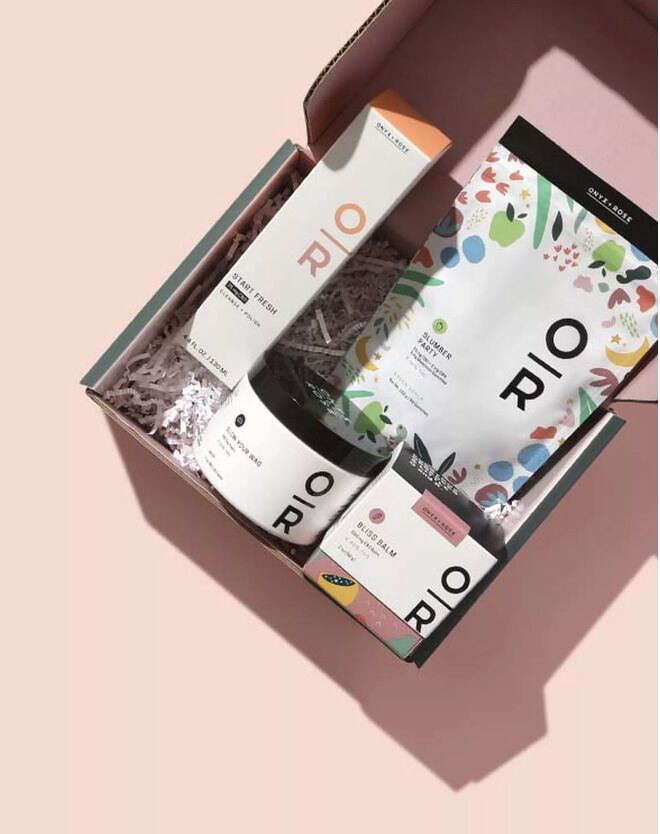 Eclectic CBD Lifestyle Boxes - Onyx + Rose Starter Pack is an Excellent Introduction to the Brand (TrendHunter.com)