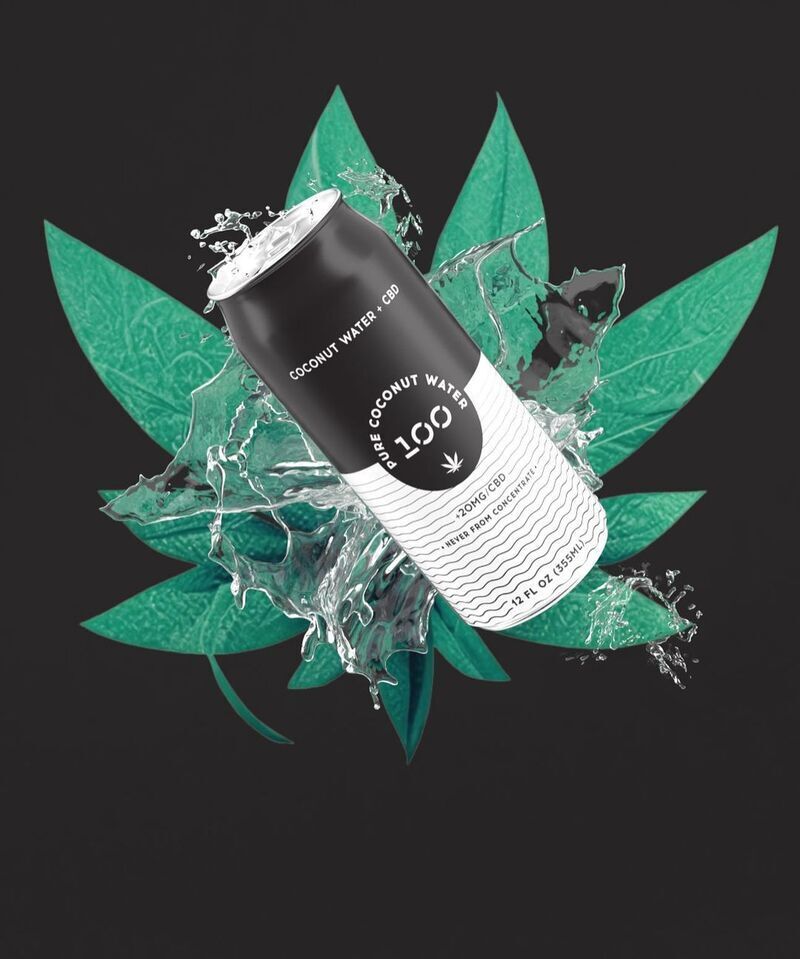CBD-Infused Coconut Waters