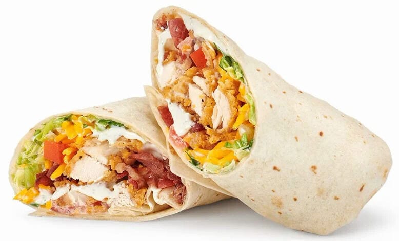 Flavorful Fried Chicken Wraps