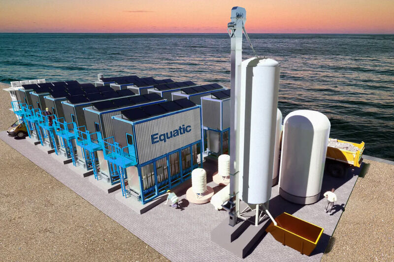 Carbon-Capturing Hydrogen Fuel Plants : Equatic