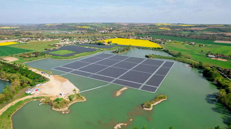 Floating Solar Power Plants