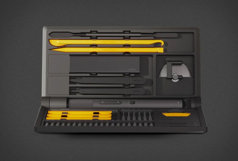 Hoto Tools 3.6V Screwdriver Tool Kit