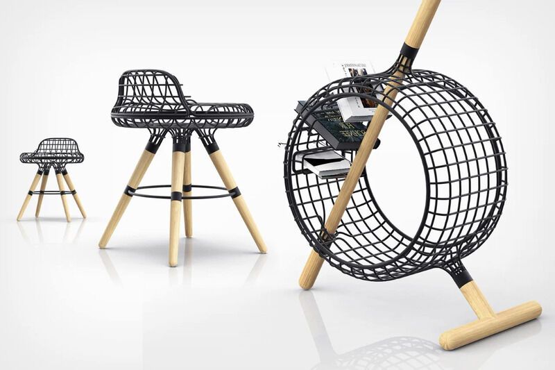 Wireframed-Based Furniture Capsules