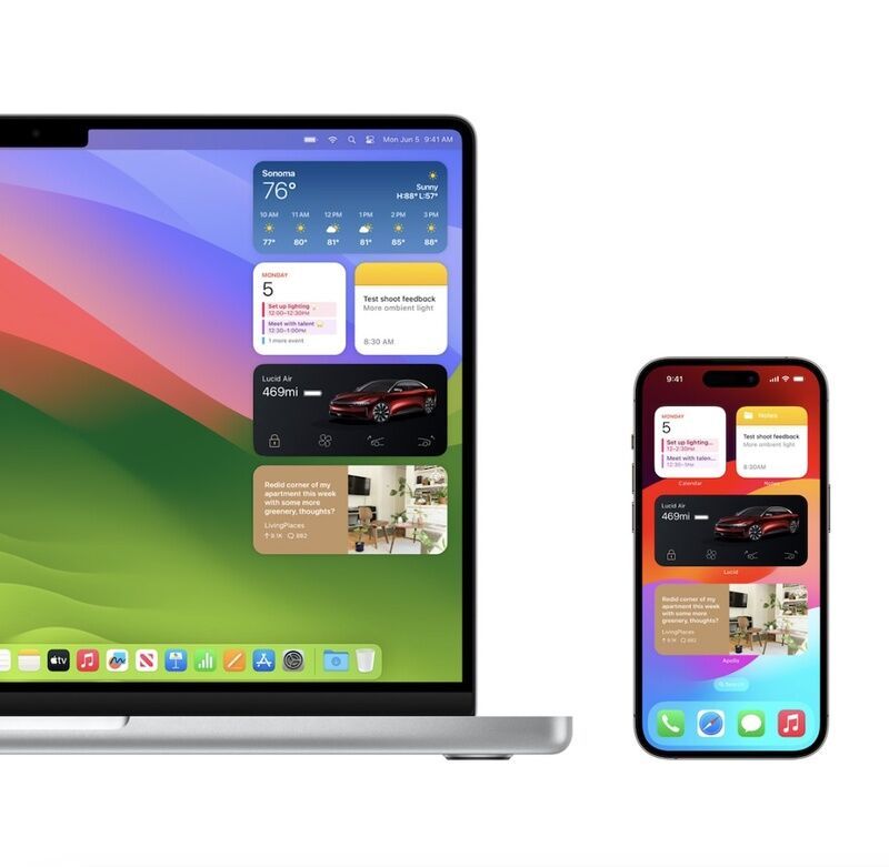 Intuitive Technology Widget Features - Apple Launches New Widgets to the New MacOS Sonoma Update (TrendHunter.com)