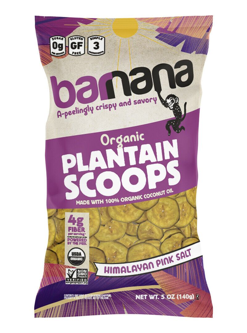 Organic Plantain Scoops - Barnana's New Plantain Snack is Its First Upcycled Certified Product (TrendHunter.com)