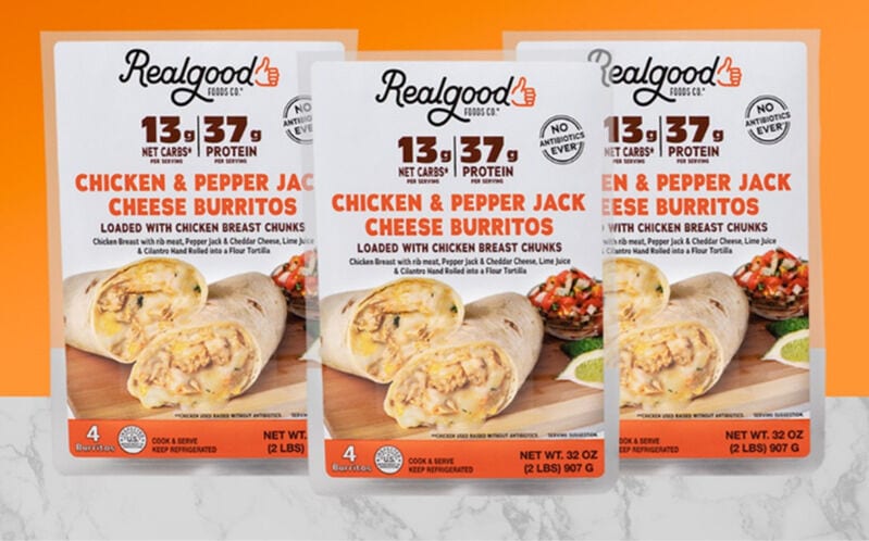 Real Good Foods launches Bacon Wrapped Stuffed Chicken Breast in