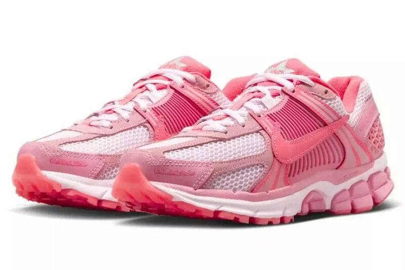 Pink Tonal Lifestyle Sneakers - Nike Introduces a Triple Pink Colorway of the Zoom Vomero 5s (TrendHunter.com)