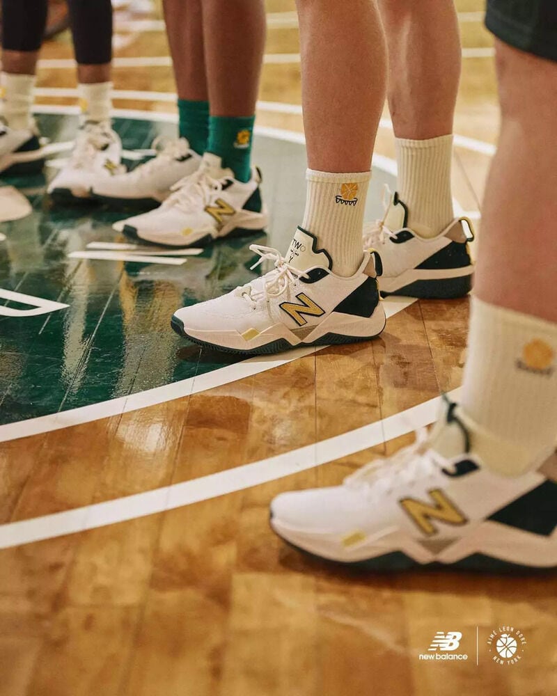 Retro-Themed Basketball Sneakers