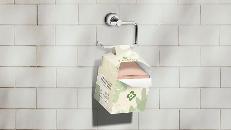 Compressed Toilet Paper Boxes