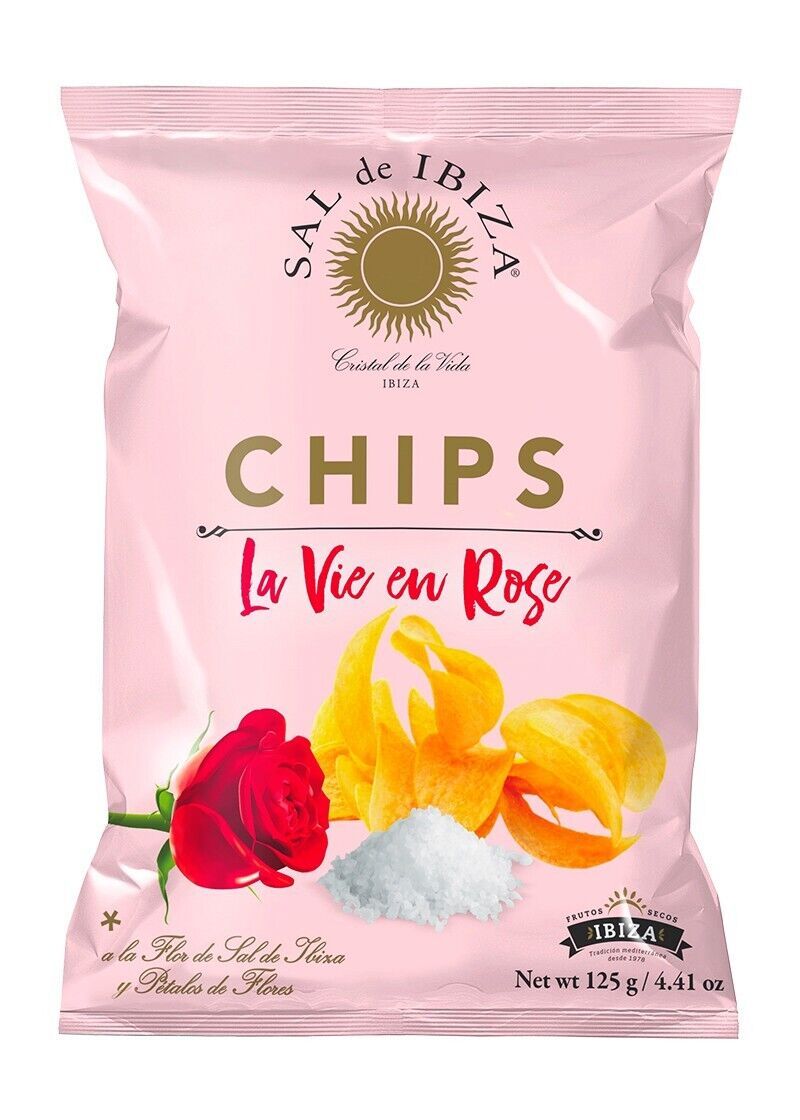 Rose Petal Potato Chips