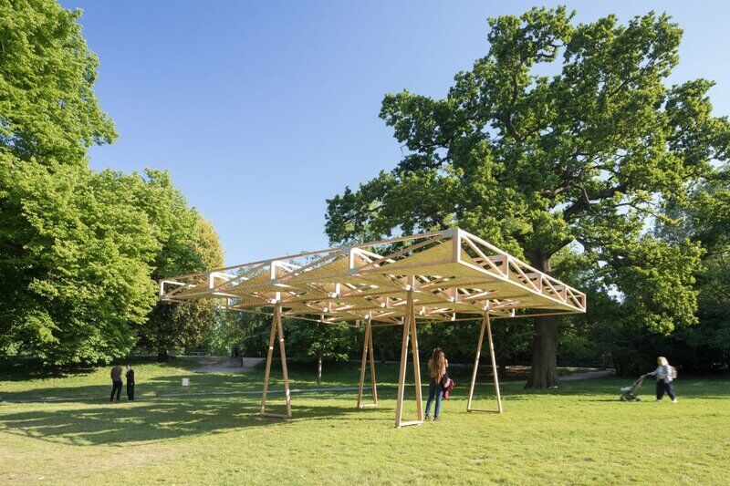 Community Hub Timber Pavilions