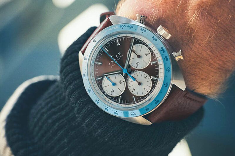 Sporty Titanium-Accented Timepieces