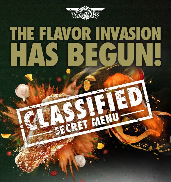 Mobile-Exclusive Wing Flavors