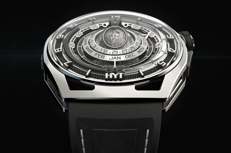 HYT Skull 151-TT-46-BF-AW | The Timepiece Collection