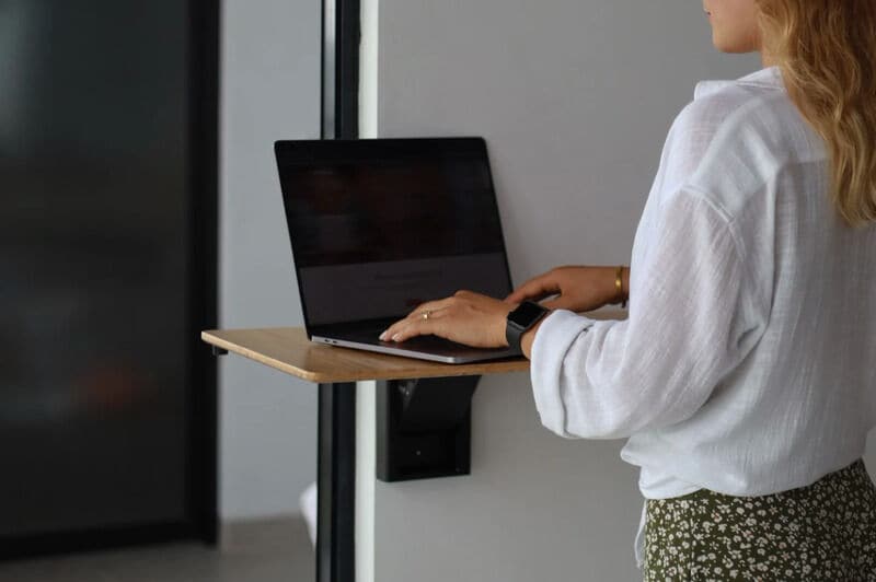 Detachable Wall-Mounted Standing Desks