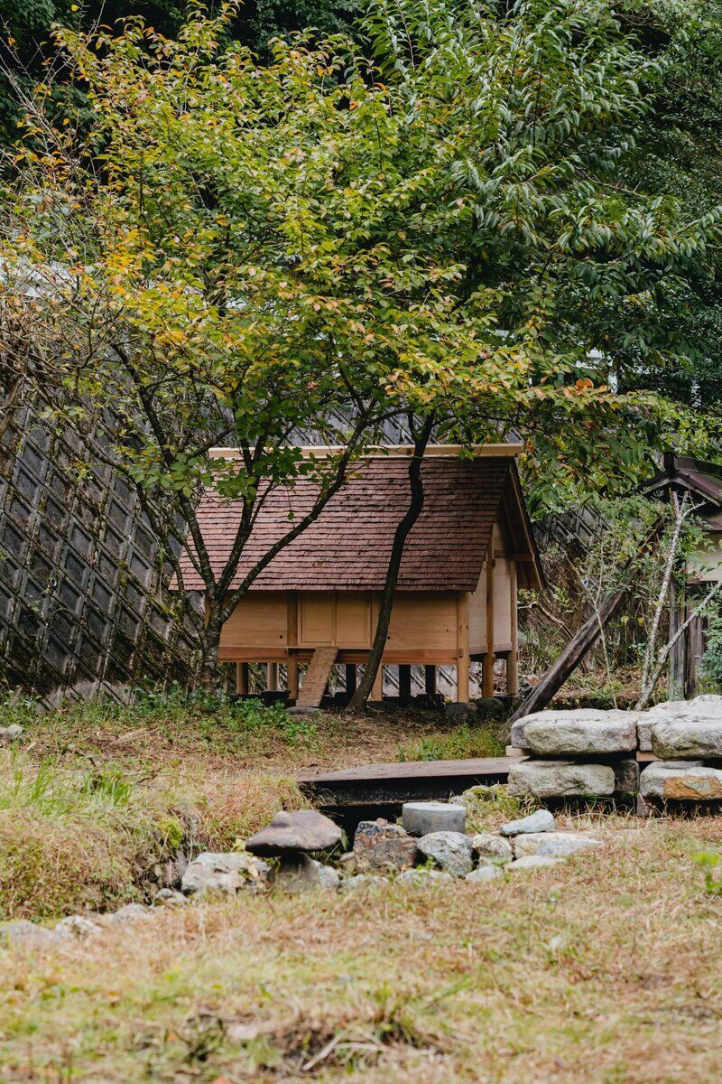 Traditional Japanese Chicken Coops