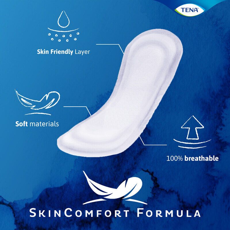Skin-Caring Incontinence Pads