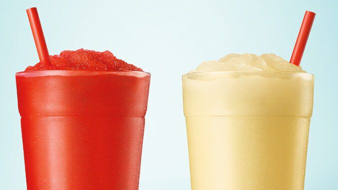 Tropically-Flavored QSR Slush Drinks