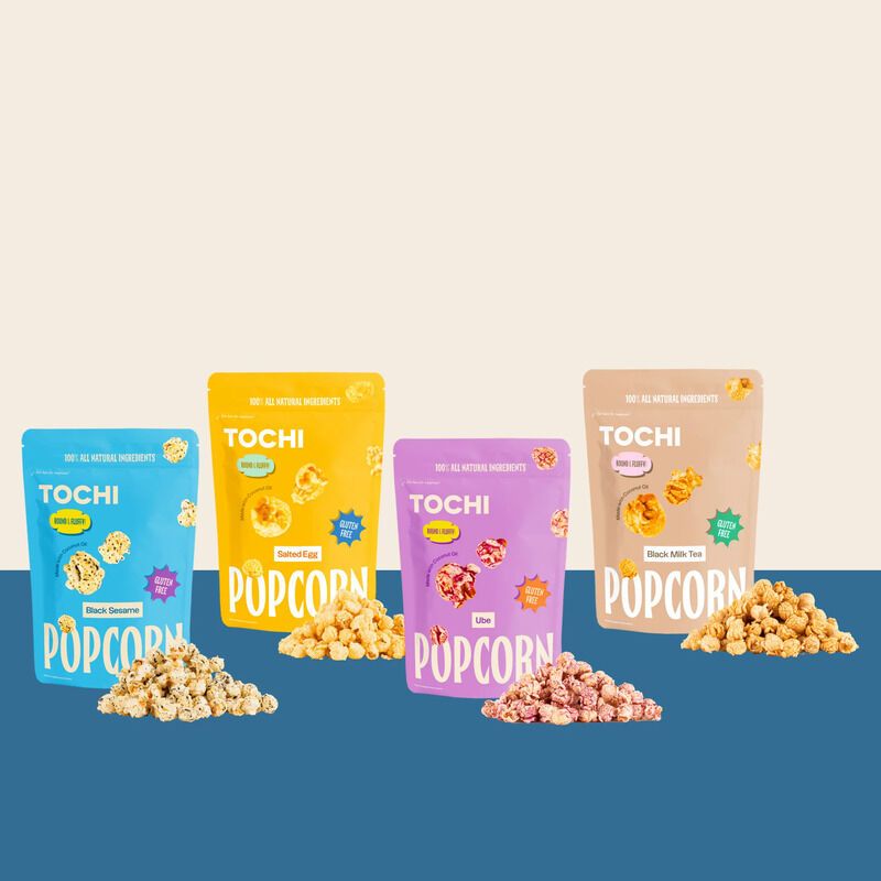 Asian-Inspired Popcorn Snacks