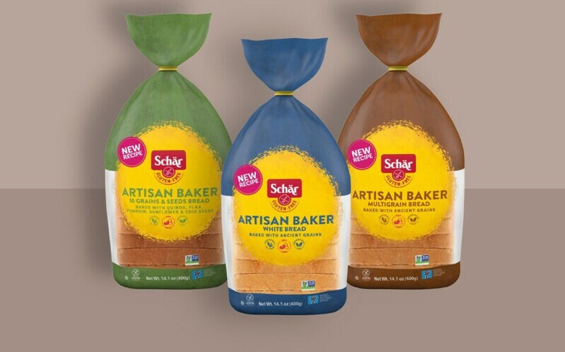 Free-From Prepackaged Bread Ranges