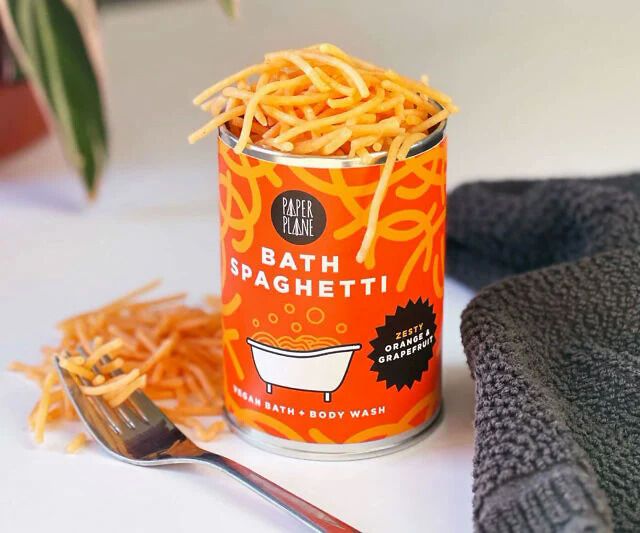 Pasta-Inspired Bath Products