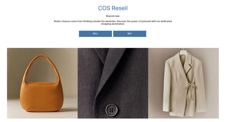 COS, Clothing