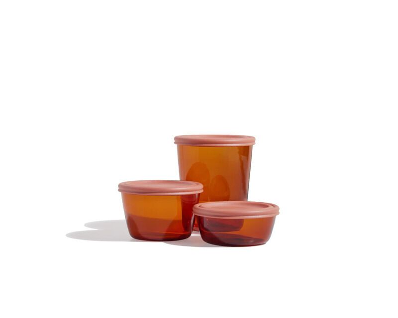 Multifunctional Glass Food Containers