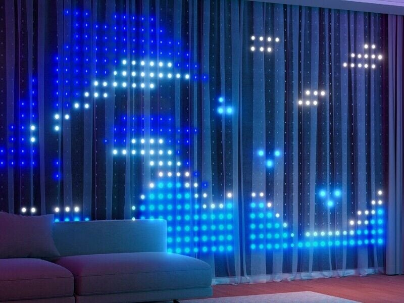 Curtain Style Smart Lights Govee RGBIC Curtain Lights curtain-style-smart-lights-govee-rgbic-curtain-lights