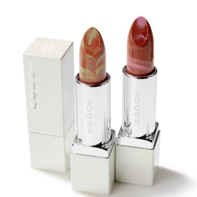 Gemstone-Inspired Marbled Lipsticks