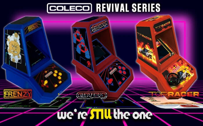 Micro Tabletop Arcade Games