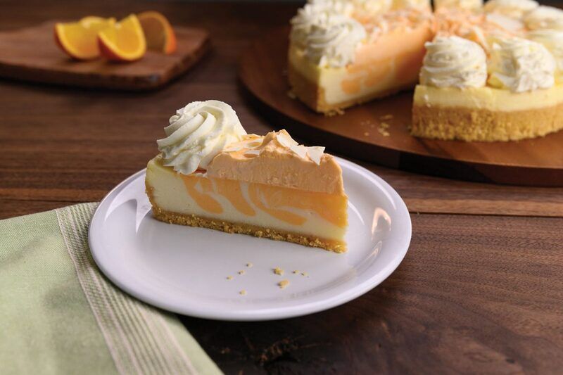 Sweet Creamsicle-Flavored Cheesecakes