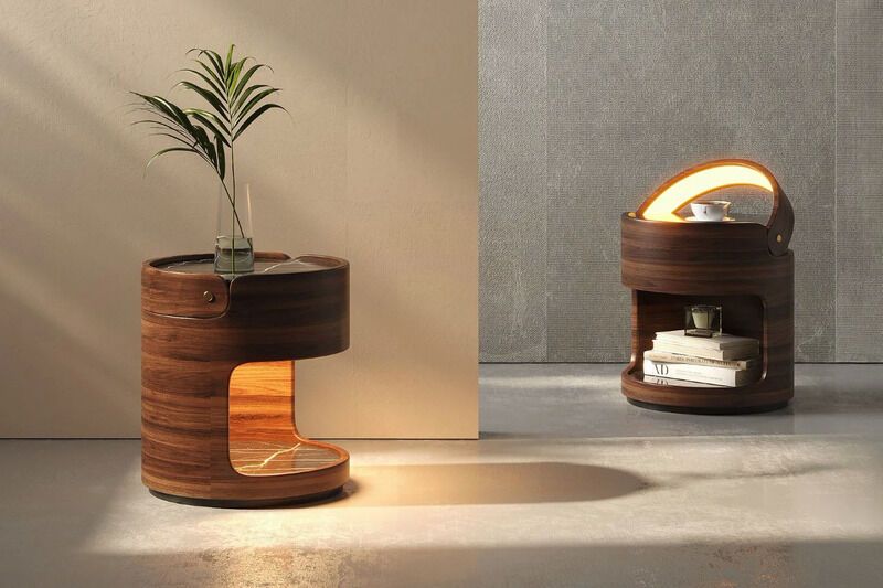 Video Game-Inspired Side Tables