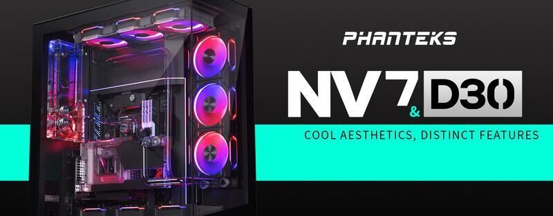 Fan-Lined PC Cases : phanteks nv7