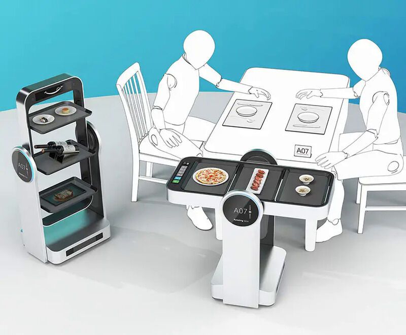 Shapeshifting Restaurant Robots