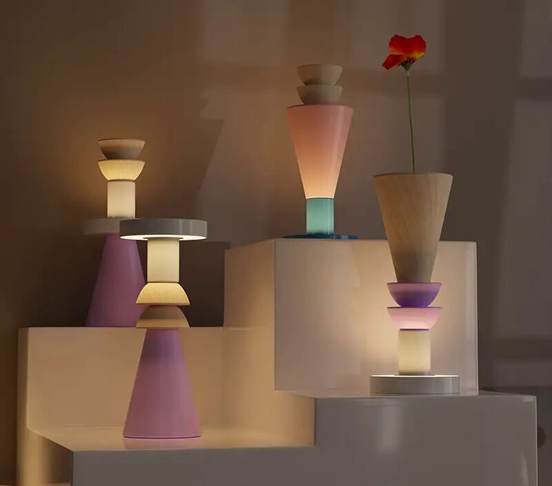 Artistic Magnetic Lamp Designs