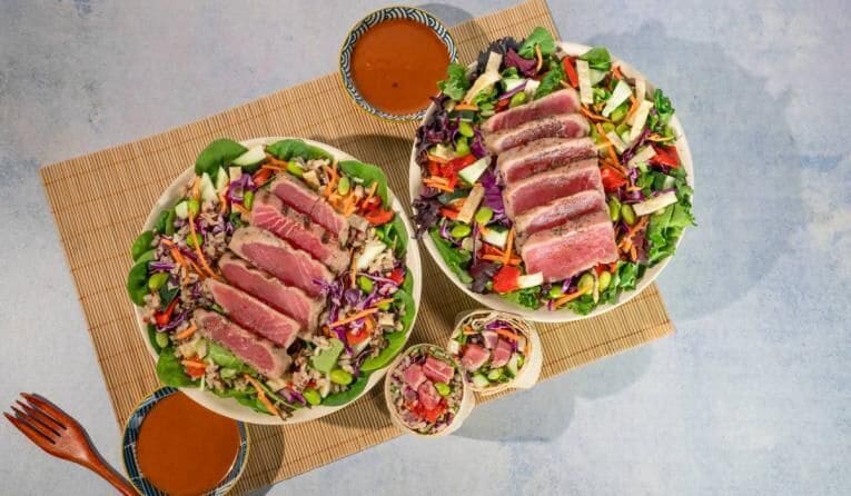 Seasonal Seared Tuna Menus