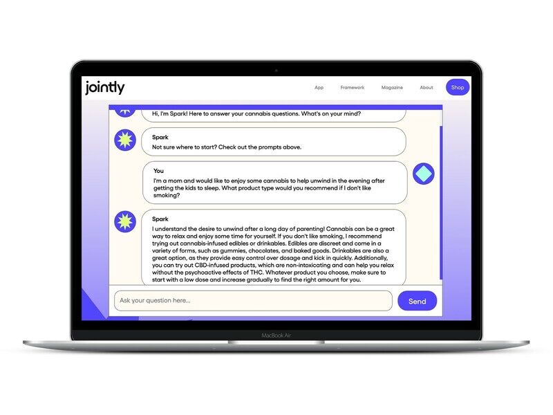 AI-Powered Cannabis Chatbots