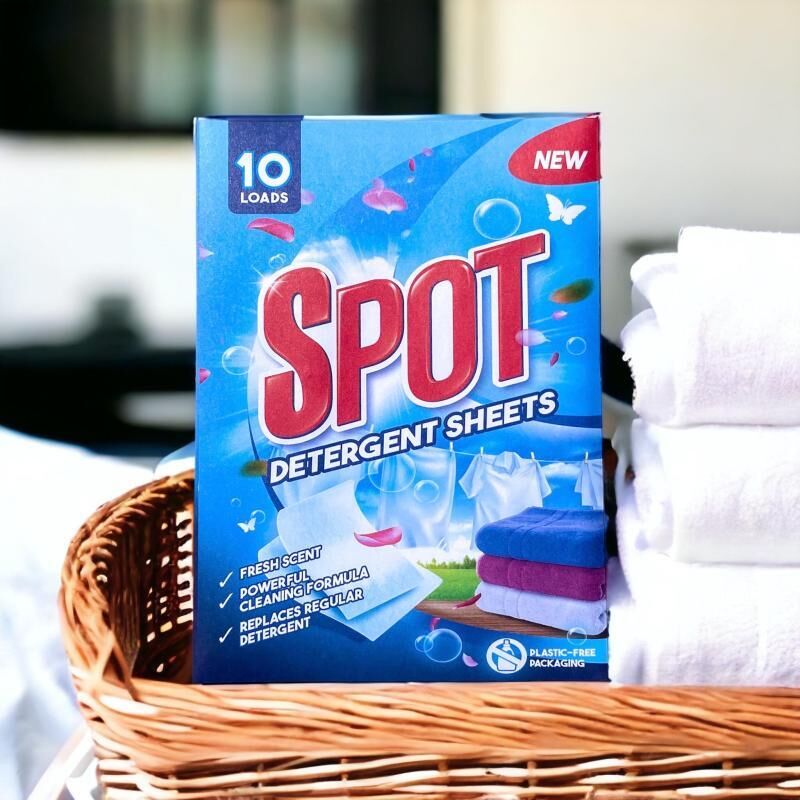 Sustainable Laundry Detergent Sheets