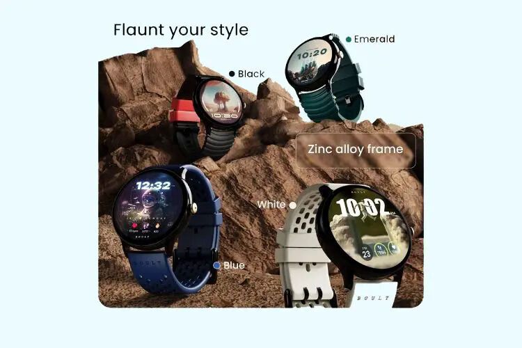 Health-Focused Circular Smartwatches