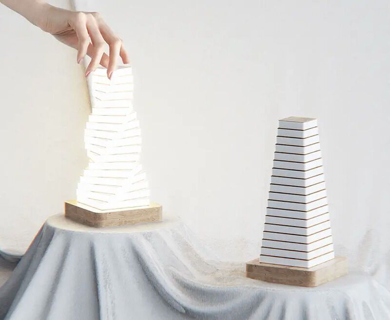 Traditional Tower-Inspired Lamps
