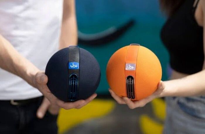 Palm-Sized 360-Degree Speakers